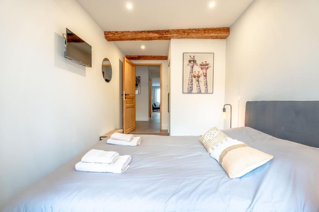Superbe Appartement Neuf, Climatise Centre Village Le Plan-de-la-Tour Exterior foto